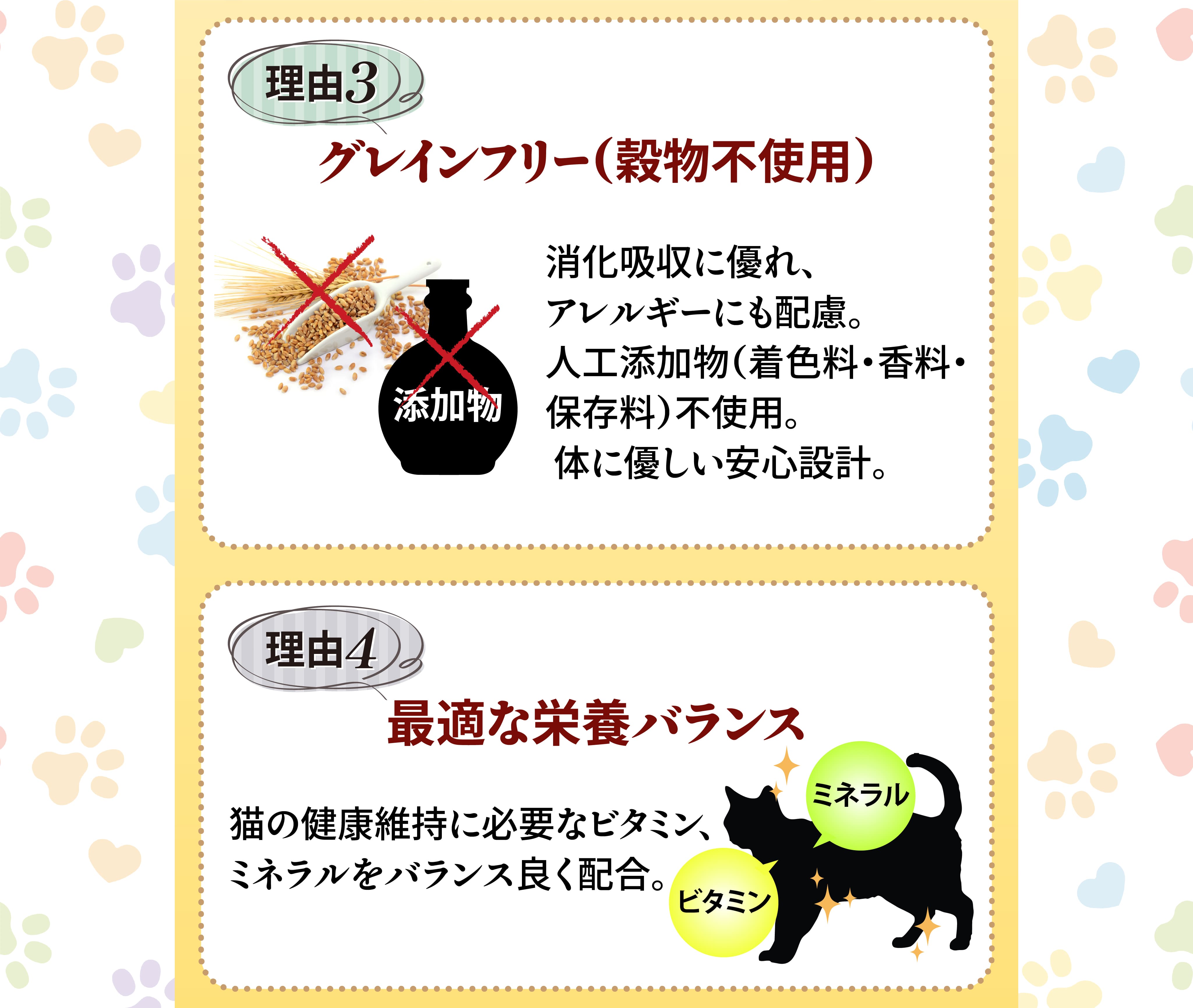 グレインフリー(穀物不使用)