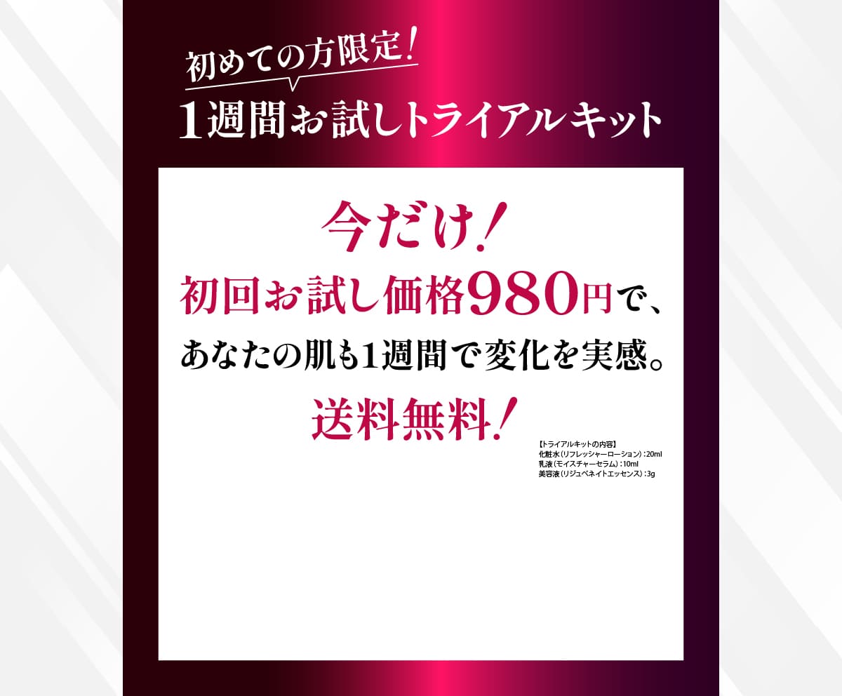 1週間お試しトライアルキット