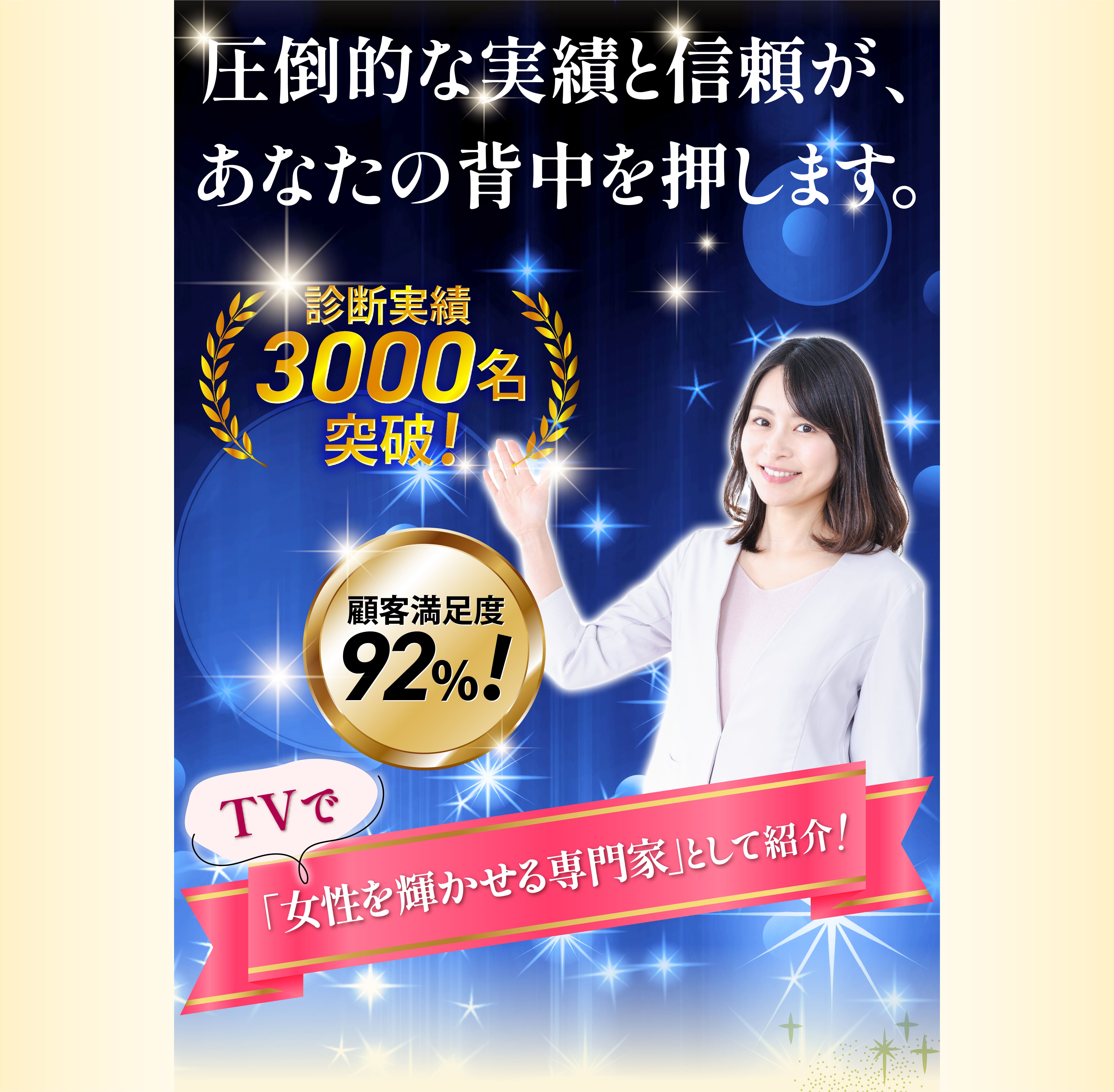 圧倒的な実績と信頼が・・・