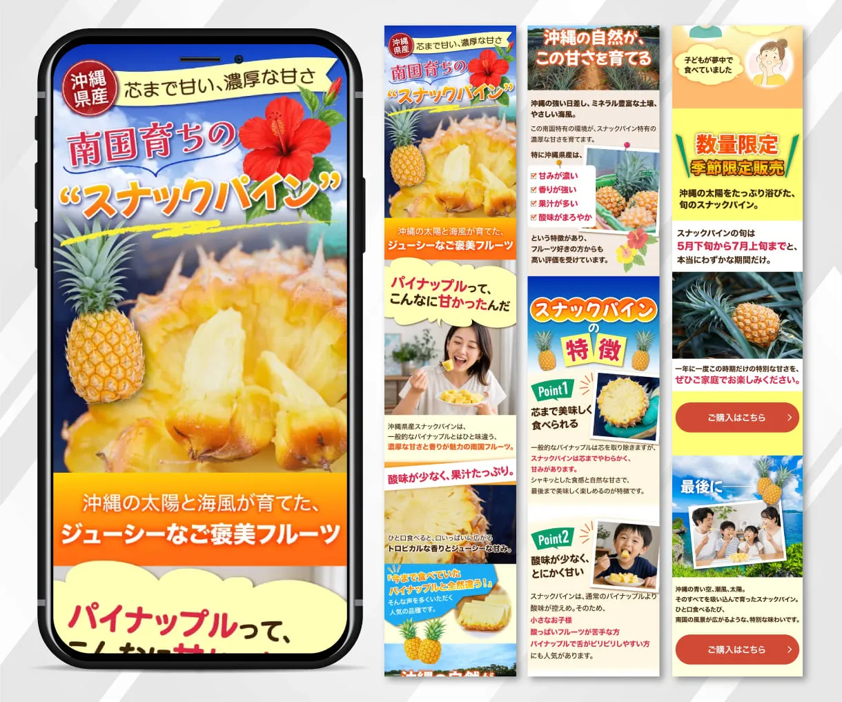 沖縄県産スナックパイン